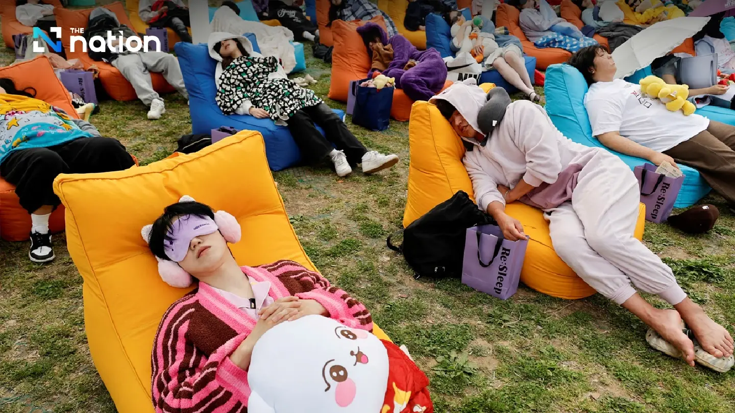 Festival Tidur Siang Seoul: Warga Korsel Berebut Gelar Raja Tidur Terbaik